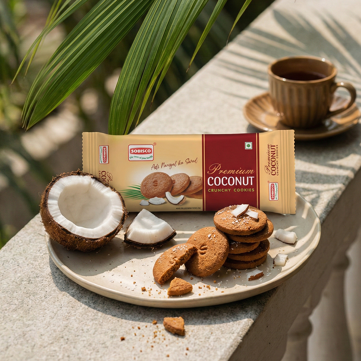 Premium Coconut Crunchy Cookies